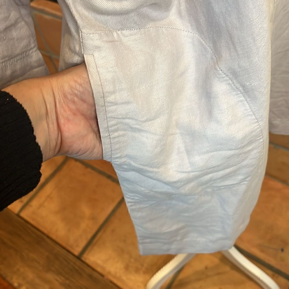 Aritzia Wilfred “linen-like” Tan Tunic/Mini Dress, XXS! - Picture 6 of 10